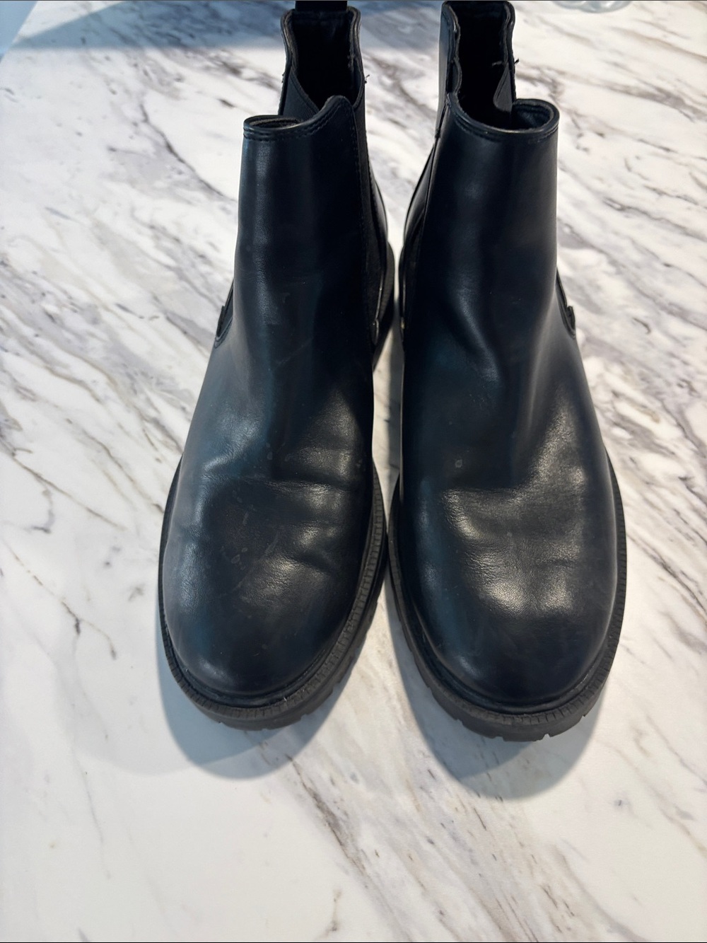 Dream Pairs Black Chelsea Ankle Booties